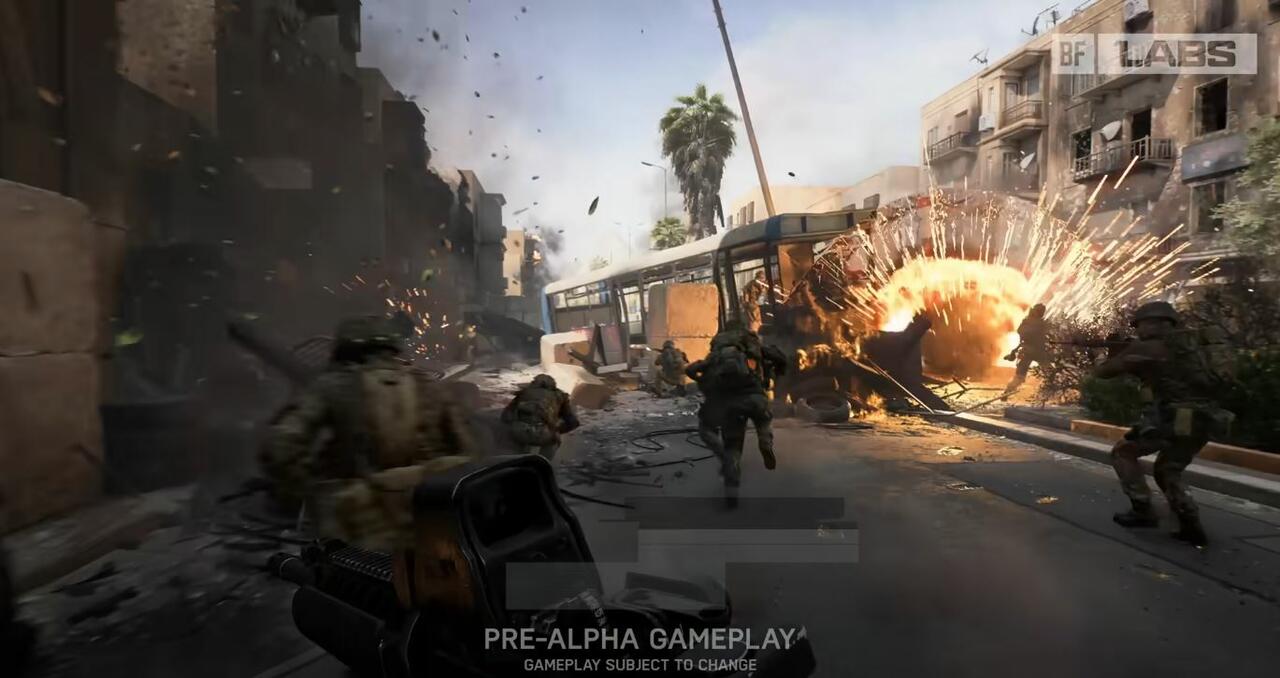 Battlefield 7 Pre Alpha Screenshot  Bild © EA / Battlefield Studios