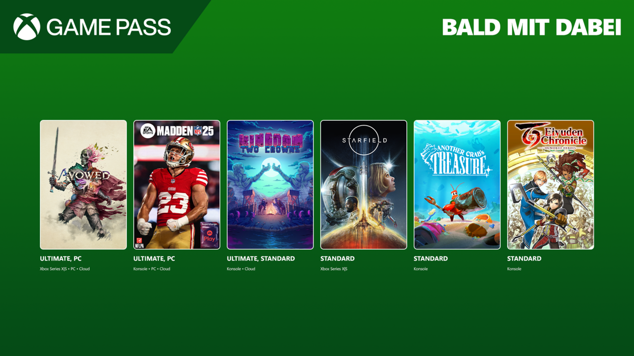 Game Pass Highlights im Februar  Bild © Microsoft