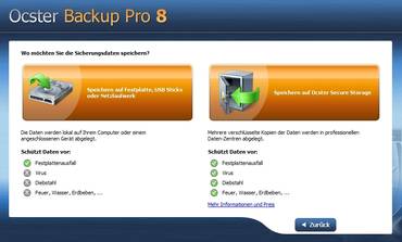 Ocster Backup Pro 8