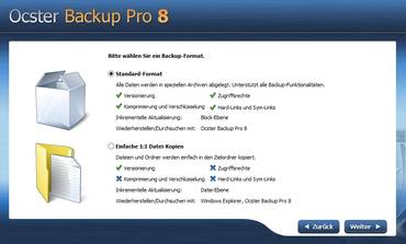 Ocster Backup Pro 8