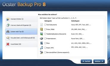 Ocster Backup Pro 8