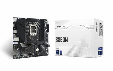 BIOSTAR B860MT-E PRO: Mid-Range-Motherboard mit B860-Chipsatz vorgestellt