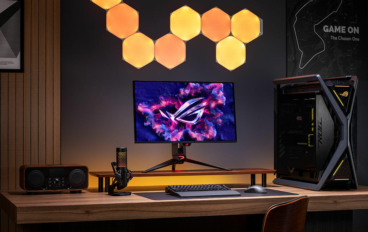 ASUS ROG Swift OLED PG27UCDM vorgestellt  Bild © ASUS