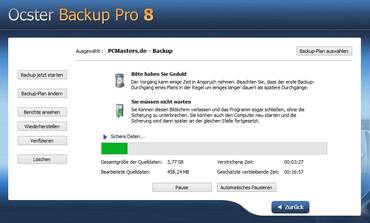 Ocster Backup Pro 8