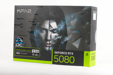 KFA2 GeForce RTX 5080 1Click OC Verpackung