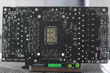 KFA2 GeForce RTX 5080 1Click OC PCB Rückseite