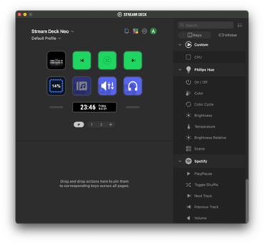 Elgato Stream Deck Neo Software Integration