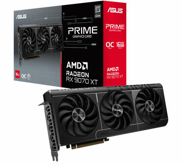 Radeon RX 9070 und RX 9070 XT kompakte Prime