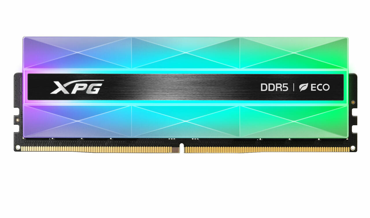 XPG LANCER NEON RGB DDR5 Speicher vorgestellt  Bild © ADATA