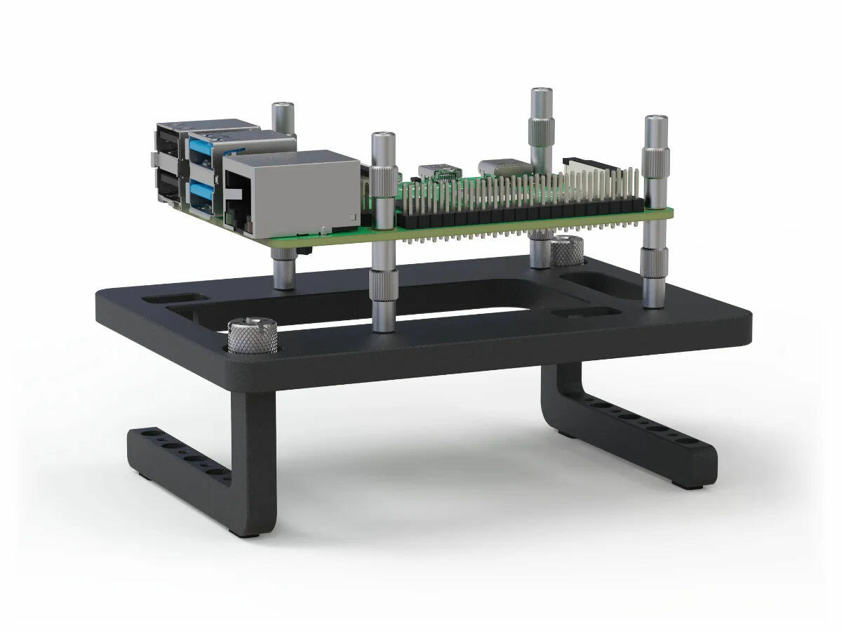 Streacom BC1 Open Benchtable Pi Schwarz  Bild © Streacom