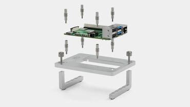 Streacom BC1 Open Benchtable Pi Aufabu