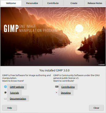 Gimp 3.0 Release und Download