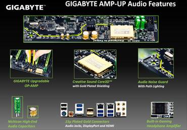 Gigabyte Amp-Up: Mainboards für Audiophile