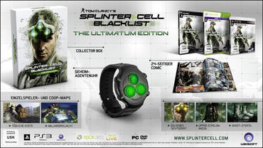 Splinter Cell Blacklist Lieferumfang The Ultimatum Edition