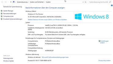 Windows 8.1 - Preview im Test