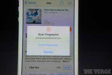 iPhone 5S Fingerabdruck Touch ID