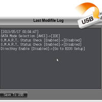 UEFI Funktionen Modifi-Log