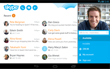 Skype: Version 4.4 für Android erschienen