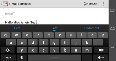 Tastatur-Android