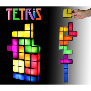 Tetris Lampe