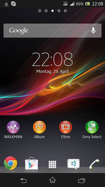 Sony Xperia Z Screenshot