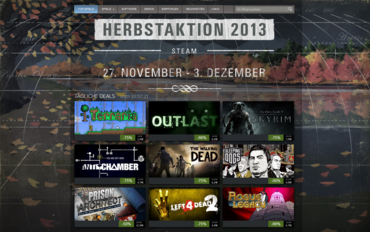 Steam: "Herbstaktion 2013" ist gestartet