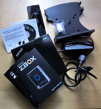 ZBOX ID92 Plus-Lieferumfang