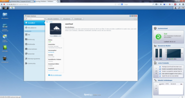 Installierte ownCloud-Anwendung