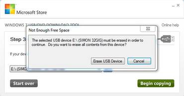 Windows 7 USB/DVD Download Tool