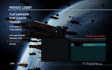 Titanfall Cheater Lobby